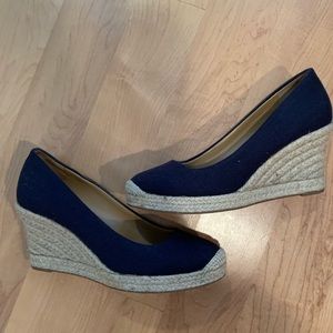 JCrew espadrille wedge, in great condition, sz 6.5